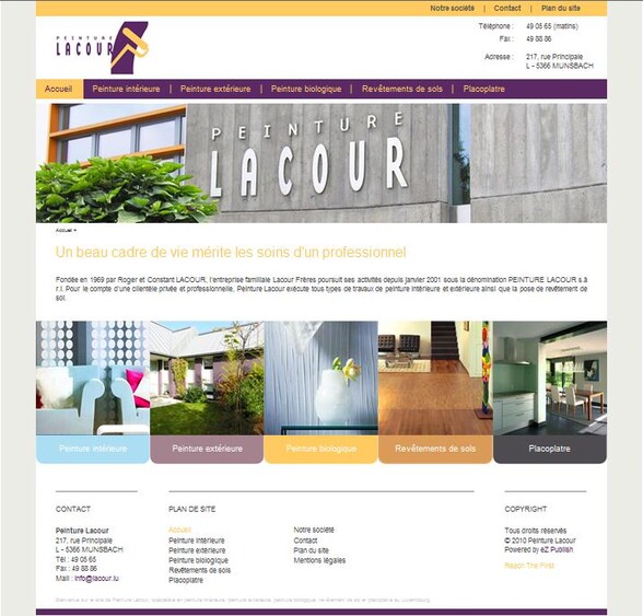 Peinture Lacour
