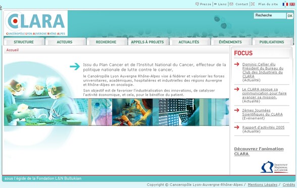 Cancéropôle Lyon Auvergne Rhône Alpes