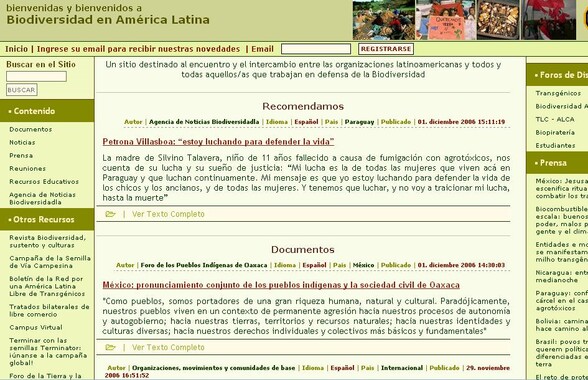 Biodiversidad en América Latina