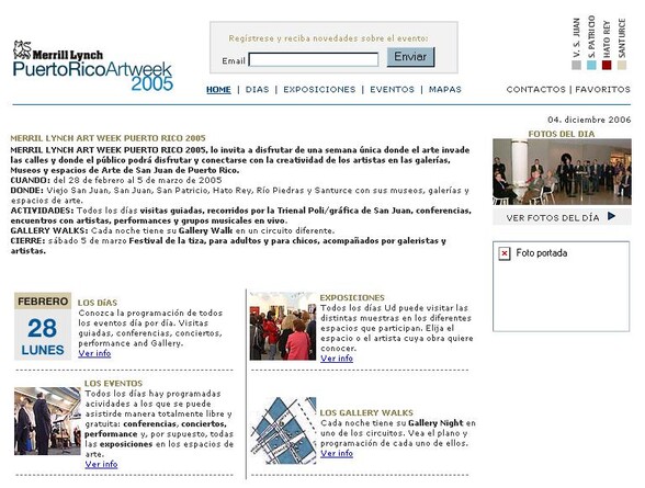 PUERTO RICO ART WEEK 