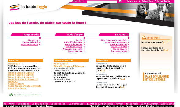 Bus agglo - réseau de transports en commun