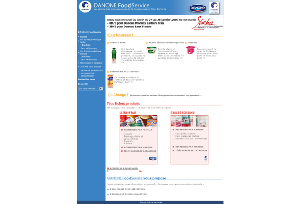 Danone - Danone Food Services by Logica