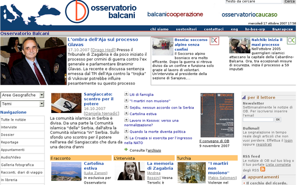 Observatory on the Balkans