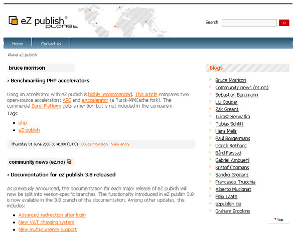Planet eZ publish
