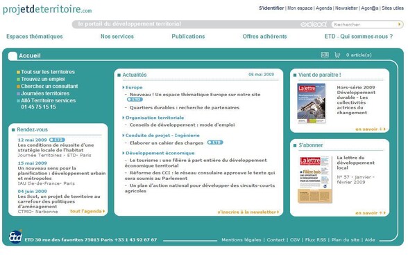 Entreprises, Territoires et Développement