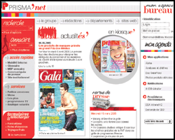 Intranet Portal of Prisma Presse